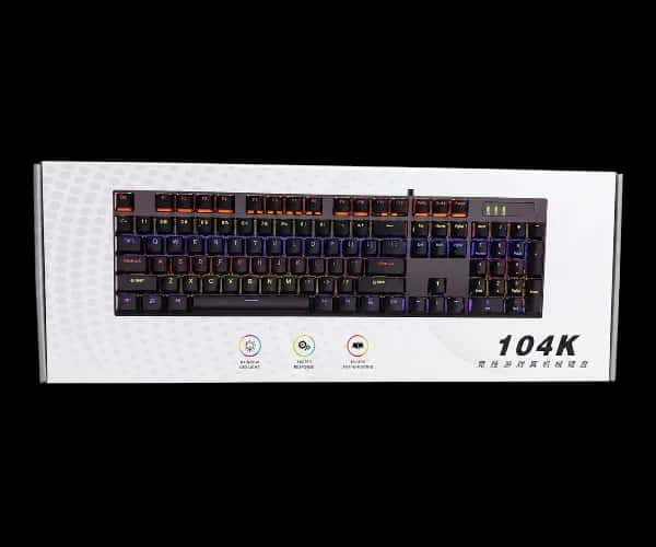 104K RGB Mechanical Gaming Keyboard 3