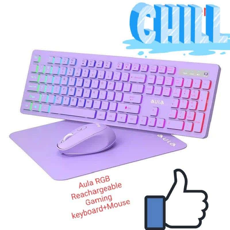 AULA AC208 Wireless Combo – Keyboard, Mouse & Mousepad 2